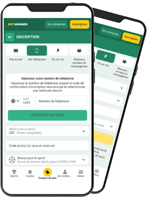 Ouvrir ton compte Betwinner