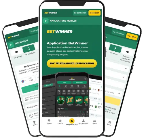l’application mobile BetWinner en RDC